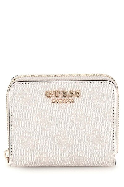 Guess Portofel mic Katya 4G cu logo Alb