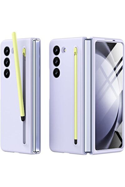 isag Pachet promo: Husa protectie compatibila cu Samsung Galaxy Z Fold 5, MOV, cu S-Pen inclus, Slim, Ant