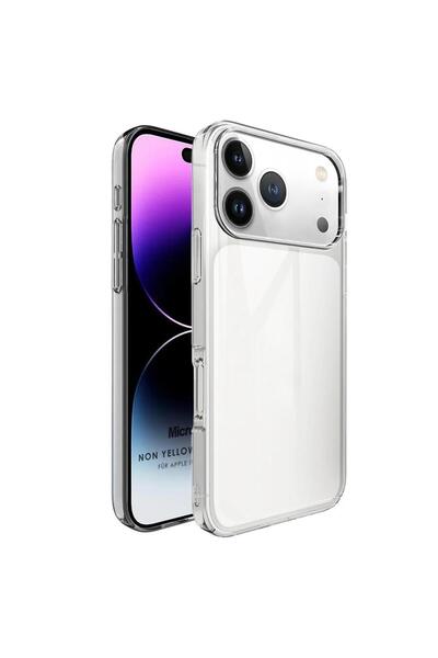 Microsonic Apple iPhone 17 Pro Max Kılıf Non Yellowing Crystal Clear Sararma ...