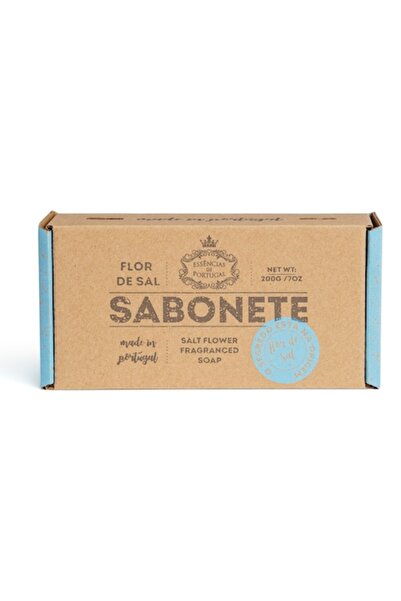 LONGLIFE artisanal Flor de Sal soap, 200g – Essências de Portugal (Origens collection)
