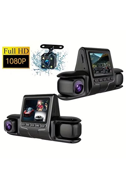 DESTE ELEKTRONİK SE-A13 1080P WİFİ Dash Cam Full Hd Araç içi Kamera Ön Arka v...