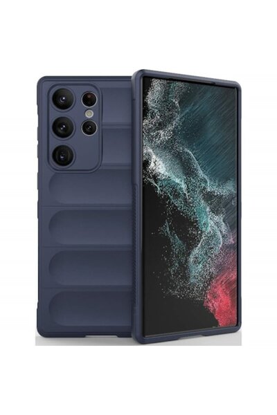 ALC MOBILE Husa wave, compatibila cu Samsung Galaxy S24 Ultra, Grip Anti-Soc,...