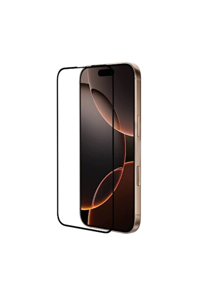 isag Folie protectie din sticla, compatibila cu iPhone 16 Pro, cu lipici pe t...