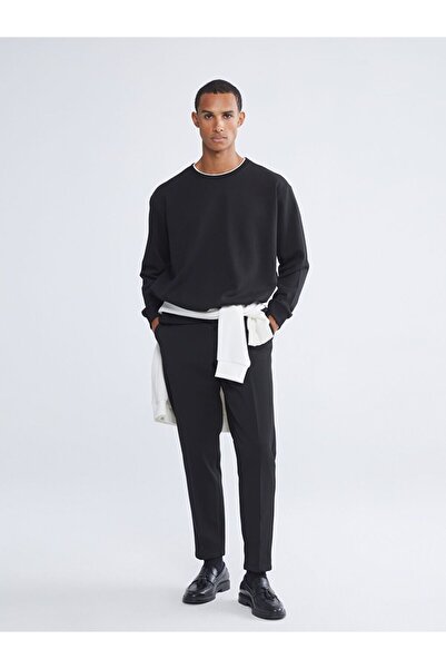 LC Waikiki Ανδρικό φούτερ με λαιμόκοψη με χοντρό πάτο