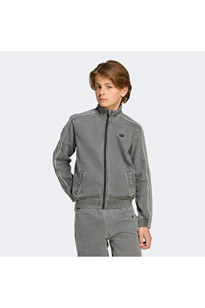 adidas Firebird Tt D Çocuk Gri Ceket