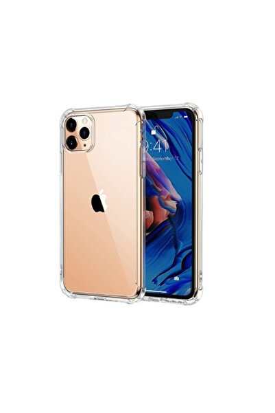 PlanetPhone Husa pentru iPhone 11 Pro Max, antisoc, transparentă din silicon, colțuri întărite, antiderapanta