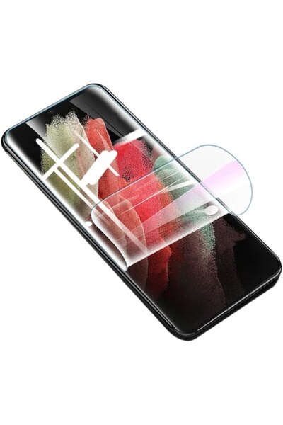 isag Folie de protectie ecran din silicon, TPU, Perfect fit, compatibila cu Samsung Galaxy S20 Ultra, aco