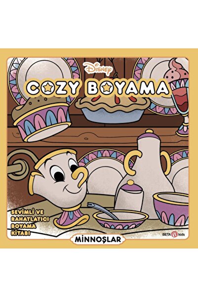Beta Kids Yayınları Disney Cozy Boyama MİNNOŞLAR