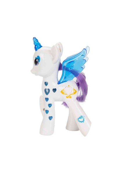 Sunman Sparkling Pony Figure - Light-Up Figure - Blue (Lisinya)