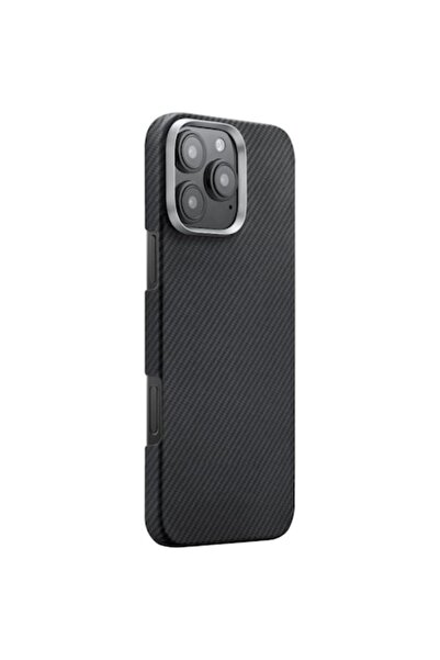 isag Pachet promo: Husa protectie din Kevlar compatibila cu iPhone 16 Pro, di...