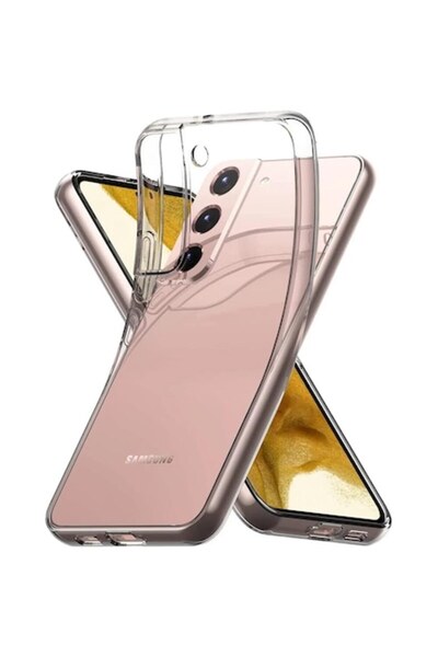 ALC MOBILE Husa compatibila cu Samsung Galaxy S22 Plus, ultra subtire, protectie moale TPU rezistenta la socuri