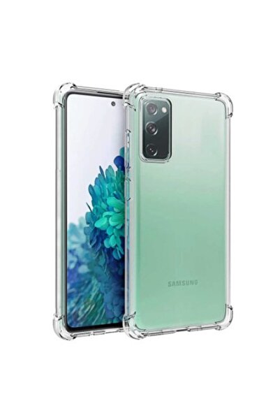 isag Husa slim transparenta compatibila cu Samsung Galaxy S20 FE, antisoc, colturi intarite, silicon anti