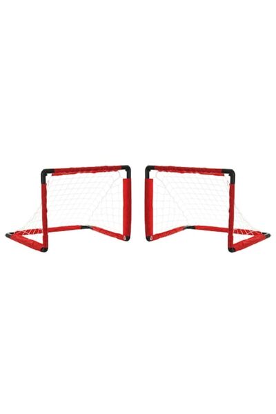 dalimag Set poartă de fotbal Felis, 2 piese, Minge, Pompă, 64 x 47 x 47 cm, 3...