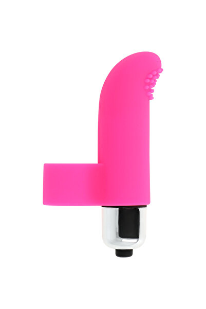 Ohmama - DEGETAR CU VIBRAȚIE TEXTURATĂ 8 CM