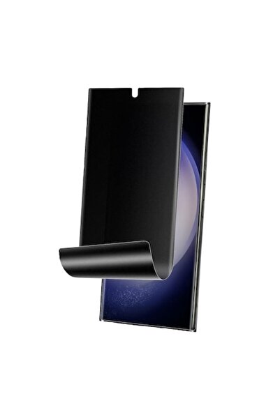 isag Folie de protectie ecran Privacy Hydrogel din silicon, TPU, compatibila ...