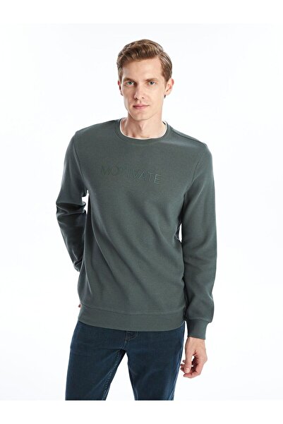 LC Waikiki LCWAIKIKI Klasična muška majica sa dugim rukavima i okruglim izrez...