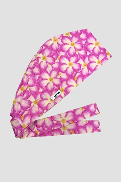 Owlet Medikal Pink Bahar Surgical Hijab Bonnet