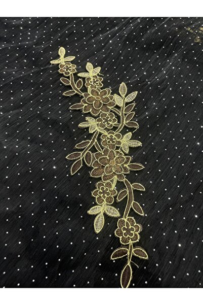 Ciciş Aksesuar ÇİÇEK Ütü Ile Yapışan Işleme Aplike Arma Yama Dikiş Aksesuarı