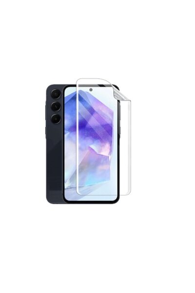 isag Folie de protectie ecran compatibila cu Samsung Galaxy A55 din silicon, ...