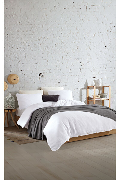 destinyhometex Premium 100% Cotton King Size Muslin Duvet Cover Set 220X240 cm