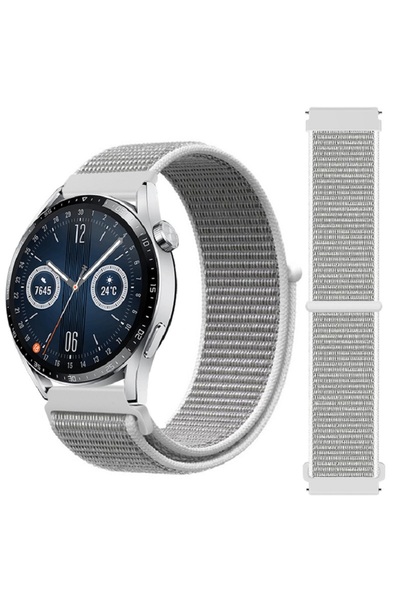 redmud teknoloji Huawei Watch GT6 Pro 46 mm (22mm) Ayarlanabilir Hasır Örgü C...
