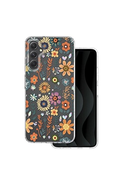 Sybero Carcasă cu imprimeu floral pentru Samsung Galaxy A05s, Field, multicoloră
