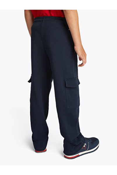 Tommy Hilfiger Kids Dark Night Navy U Monotype Cargo Joggers
