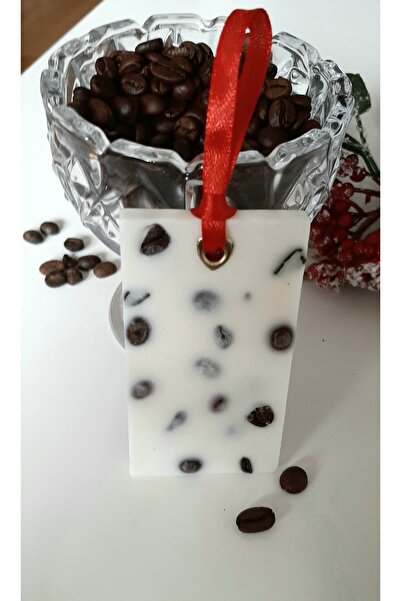 ArtINA esmaraldchic Odorizant dulap NOIRE cu boabe cafea intensa, ulei esential cafea, scortisoara, handmade, ceara soia