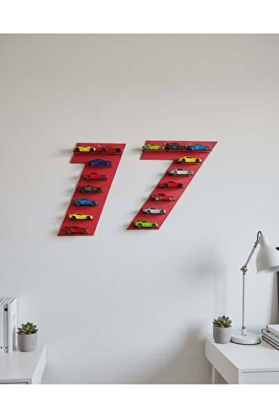 TOTTERİQ 17-Plate Çanakkale Themed Wooden Car Collection Rack 🚗 🇹 🇷