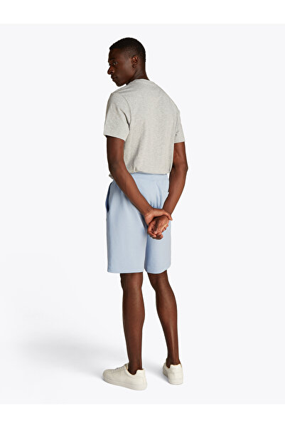 Tommy Hilfiger Men Breezy Blue Drawstring Waist Sweatshorts