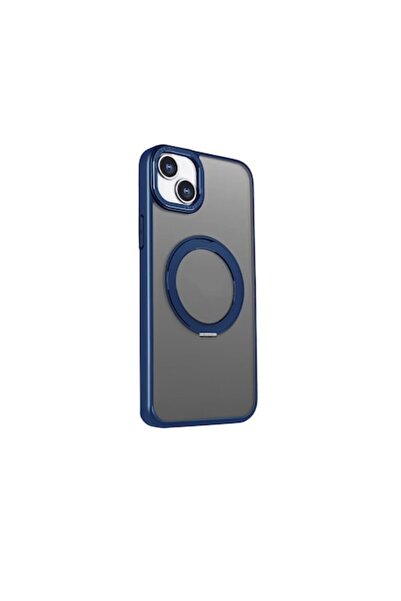 Sybero Carcasă rotativă Mag Ring pentru iPhone 12 Pro Max - Albastru marin