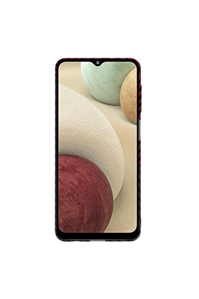 Sybero Protective Case for Samsung Galaxy A12 / M12 - Noble Red Vortex (Sybero)