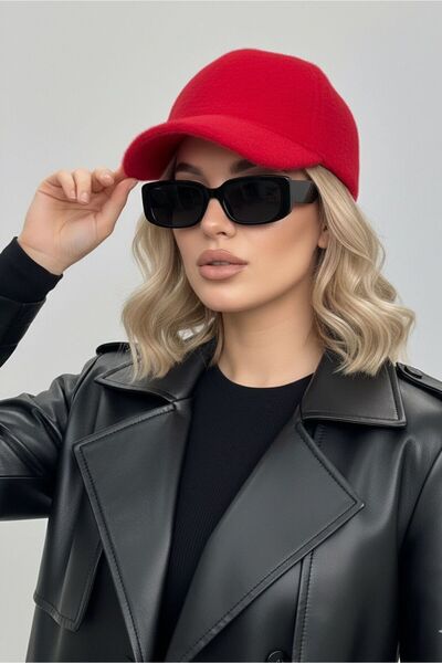 Goldmine Kadın Yumoş Tüylü Cap Şapka