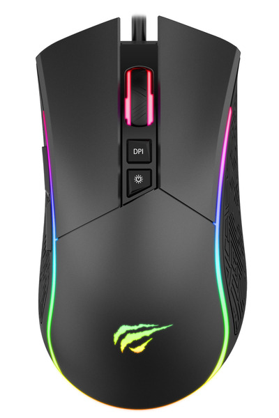 Havit Gamenote Snipe MS1001S V2 RGB Makrolu Gaming Mouse – 8000 DPI, Programl...