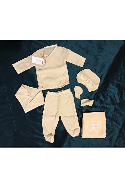 Baby Müslin 5’li hastane çıkış seti