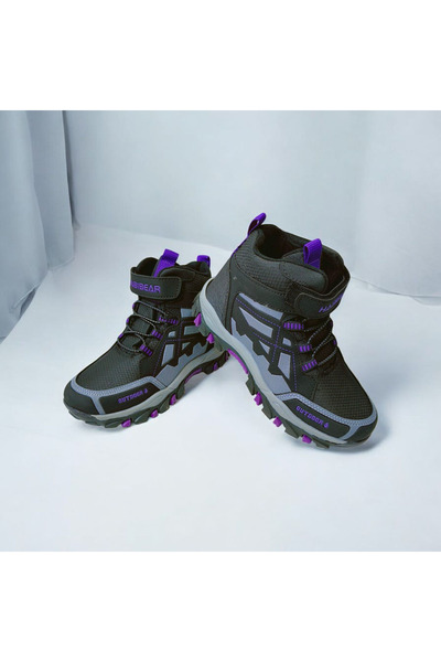 PATİK BEBE Дівчача фіолетова спортивна взуття для трекінгу
