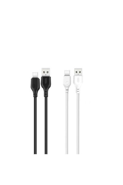 Xo Cablu USB NB103 - USB-C 1,0 m 2,1A Negru 30 buc / Alb Set 20 buc