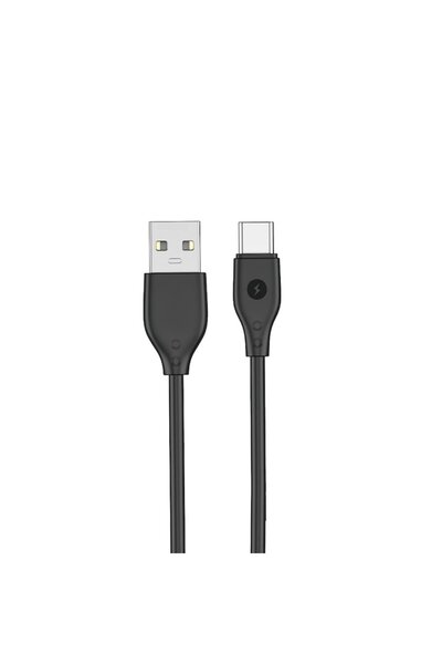 WIWU Cablu Pioneer Wi-C001 USB la USB-C 2.4A 1.0m Negru