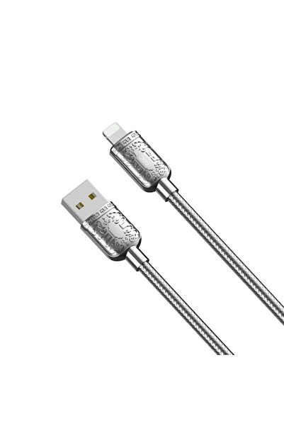 Xo NB216 USB - Lightning Cable 1.0 m 2.4A Silver
