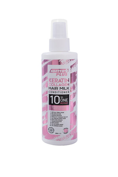 Softto Plus Lapte de Păr cu Keratină și Colagen – pieptănare ușoară și îngrijire intensă după spălare