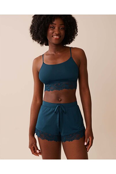 La Vie en Rose كامي قصير بتفاصيل الدانتيل