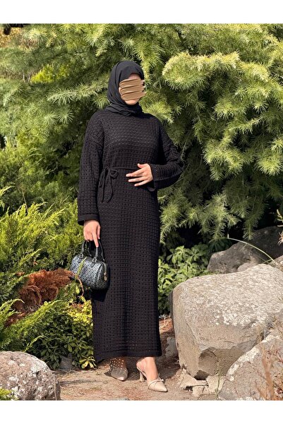 Nissra Φόρεμα με μακρυμάνικο εσώρουχο από διχτυωτό πλέγμα Ankanoor Anka252005