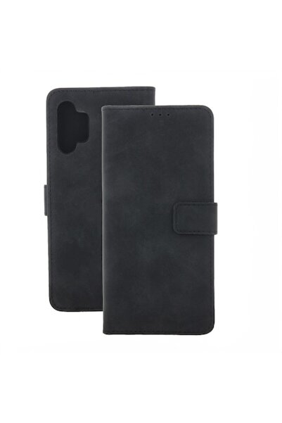 Sybero Carcasă inteligentă din catifea pentru Samsung Galaxy S24 - Neagră