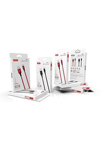 Xo NB143 USB Cable - 1.0 m 2.4A Black