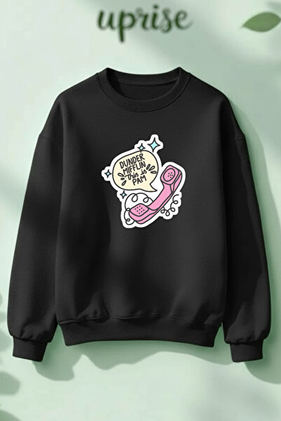 Vordevia Джим и Пام от сериала „Офисът“ – трислойна памучна блуза с обло деко...