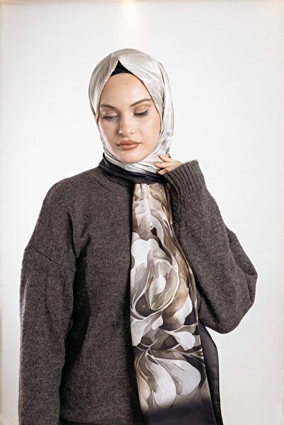 Akel Alfa Silk Women's Shawl - Silky Shine, Easy to Shape, Stylish Complement to Your Outfit