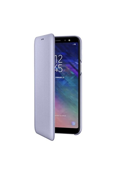 Samsung Husă cu clapă pentru Galaxy A6 Plus (2018), violet deschis (FLC-BBL4169)