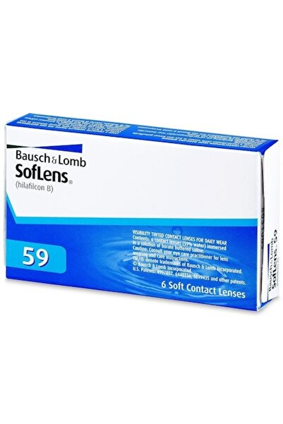 Bausch & Lomb Contact lenses with diopter +5.75, SofLens 59, 6 pcs/box