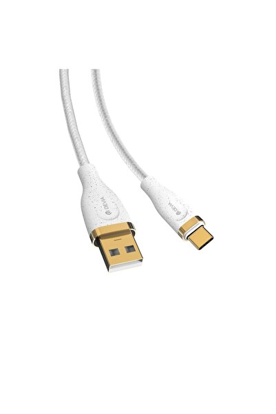 Devia Cablu Star EC311 USB - USB-C 1.5m 2.4A Alb