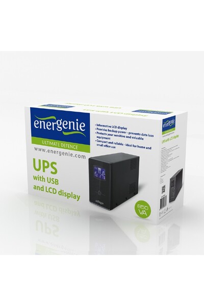 Gembird UPS Line-Interactive EG-UPS-032, 850VA